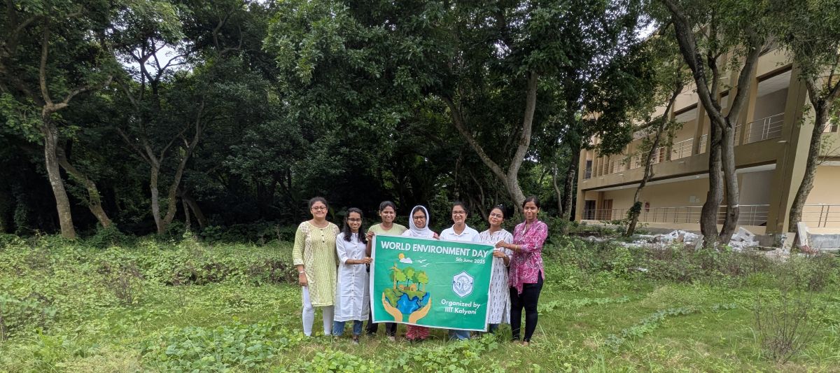 World Enviroment Day 2025 celebration at IIIT Kalyani