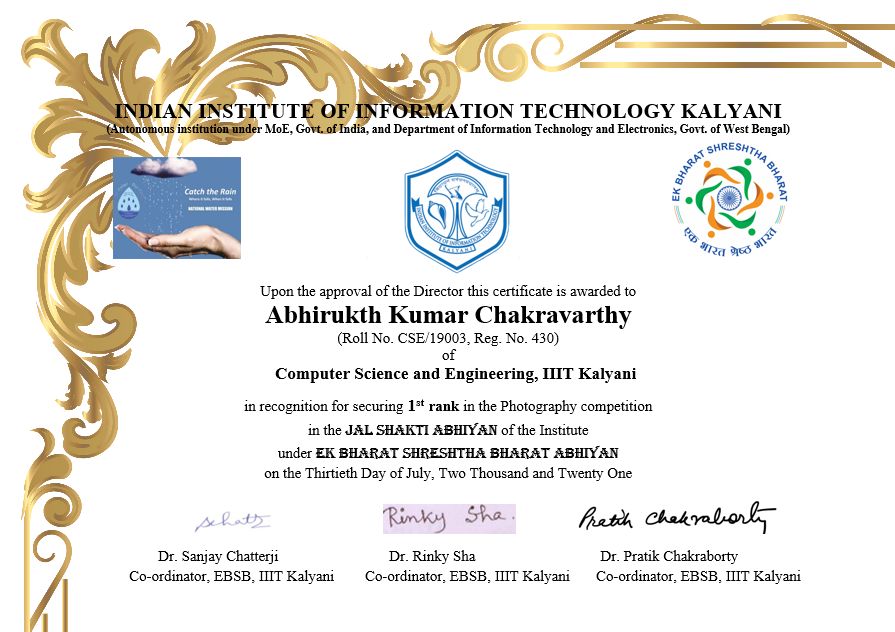 Winners of the photo competition and the essay competition